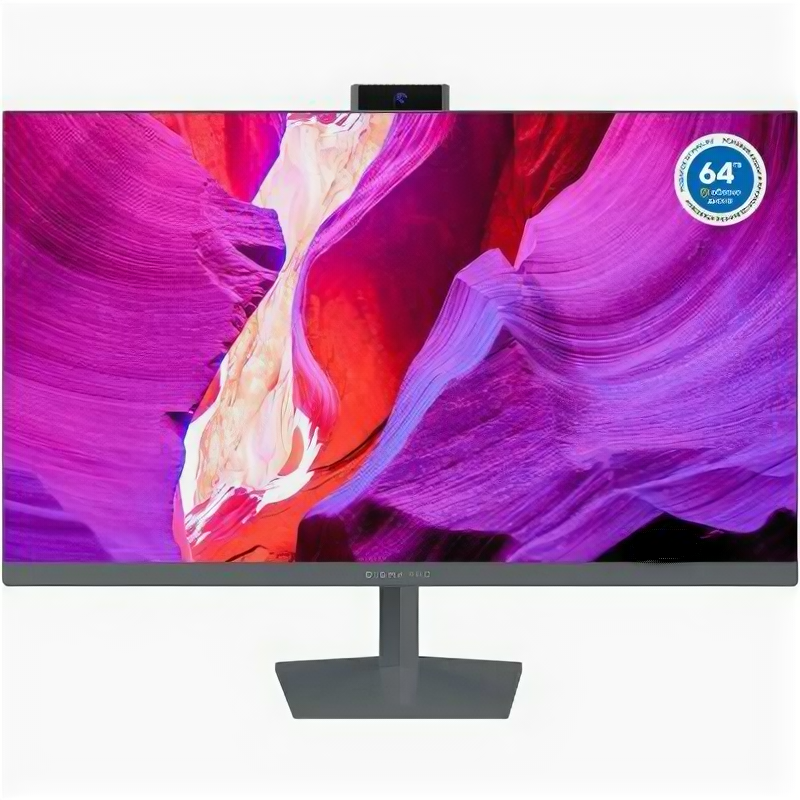 Моноблок Digma Pro AiO 27i DM27P7-ADXW02 Intel Core i7 1065G7, 1.3 GHz - 3.9 GHz, 16384 Mb, 512 Gb SSD, 27" 2560х1440, DVD нет, Intel Iris Plus Graphics, 90W, Windows 11 Professional, серый, DM27P7-ADXW02