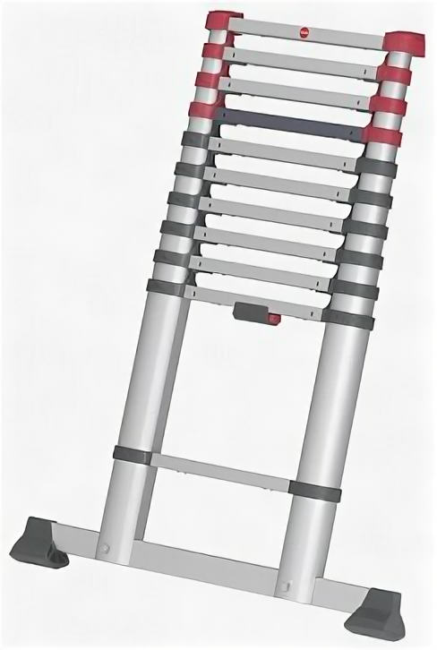 Приставная Телескопическая Лестница 11 Ступеней Hailo Flexline 7113-111