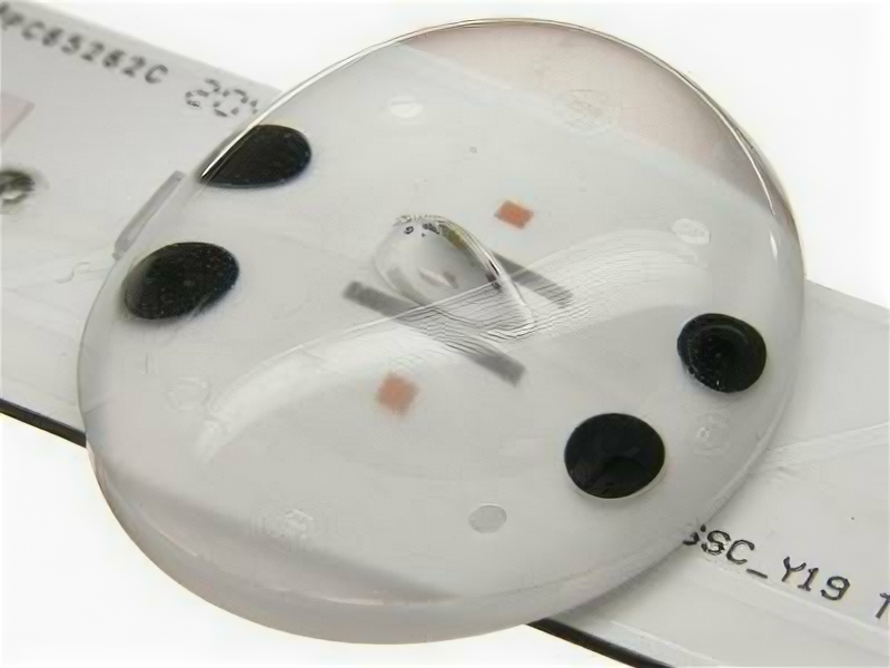 фото Светодиодная планка для подсветки ЖК панелей SSC_Y19_Trident_43UM75_REV00 (445 мм 7 линз)