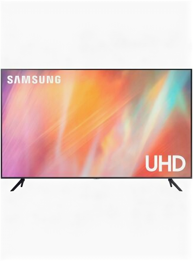 Телевизор/монитор Samsung 65, UE65AU7100U 2021 LED, HDR, черный