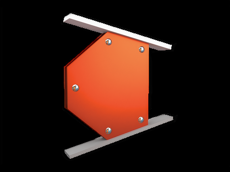 Уголок магнитный усиленный для сварки/фиксатор угла МР-34 (QJ6015)