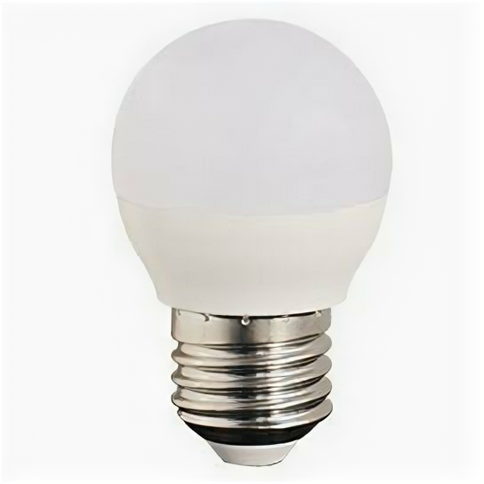 Светодиодная LED лампа Ecola шар G45 E27 8W 6000K 6K 78x45 K7GD80ELC (упаковка 10 штук)