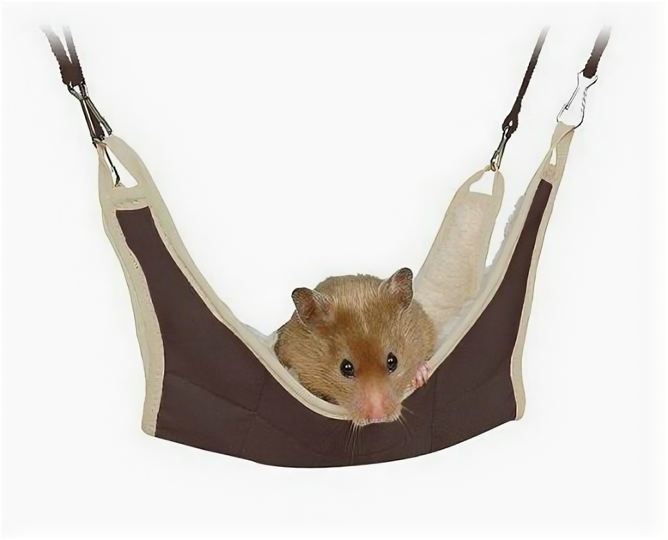 TRIXIE гамак для хомяков и мышей, 18 х 18 см (1 шт)