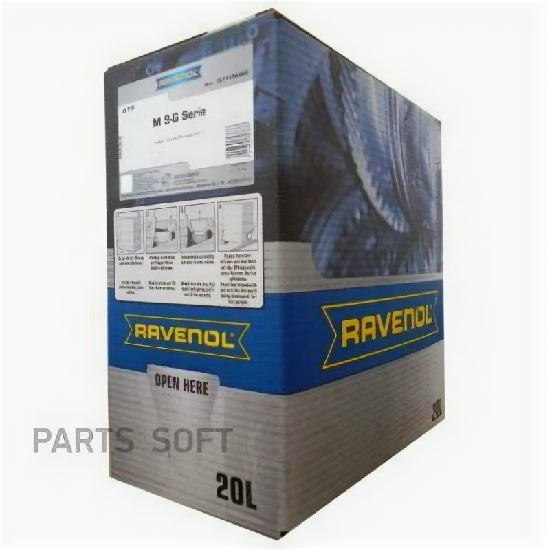 RAVENOL 4014835847873 Трансмиссионное масло RAVENOL ATF M 9-G Serie (20л) ecobox