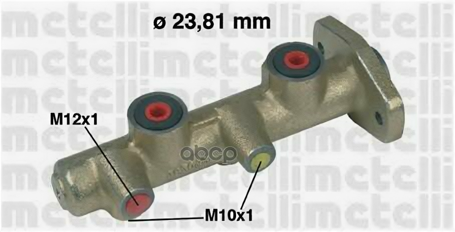 Главный Тормозной Цилиндр [23,81mm] Metelli арт. 05-0172