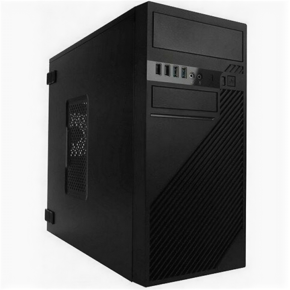 InWin Корпус MiniTower InWin EFS712BL RB-S450T7-0 U3*2+U2*2+A(HD)+ front fan holder + Screwless INWIN 6144082