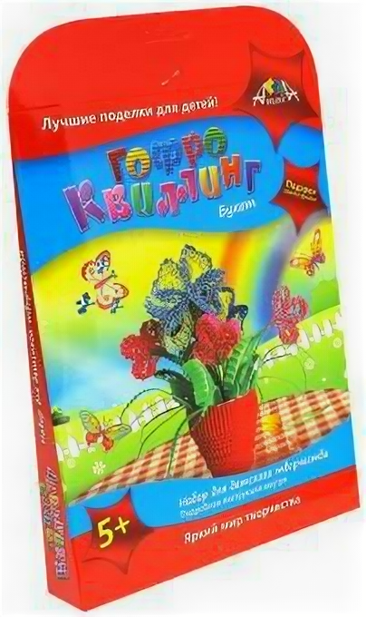 АппликА Набор для творчества гофроквиллинг "Гофроквиллинг. Букет"