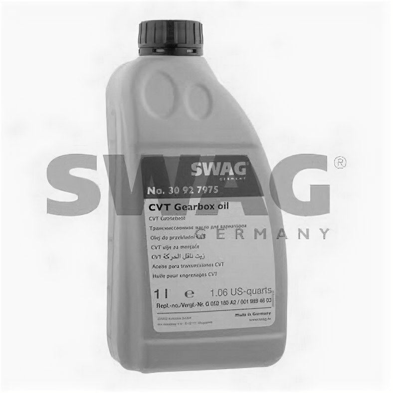 SWAG 30927975 Масло ATF 1л.[Automatic Transmission Fluid] /Жёлтое/ АКПП-cvt