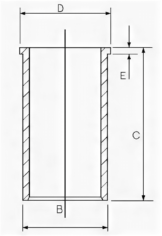 Гильза Nissan Patrol Iii (Y61) Goetze арт. 14-020110-00