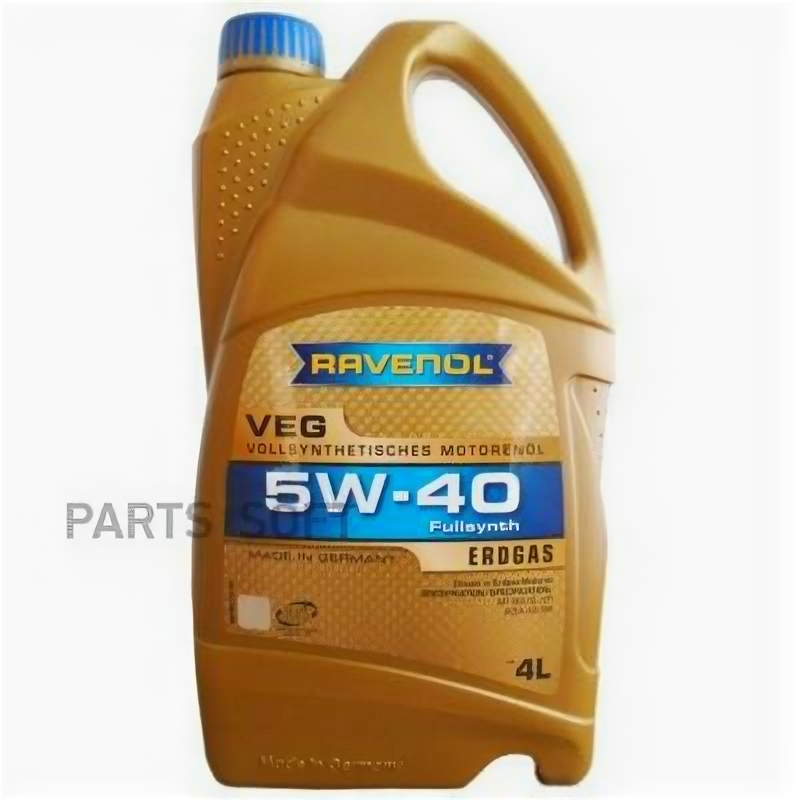 RAVENOL 4014835848344 Моторное масло RAVENOL VEG SAE 5W-40 (4л)