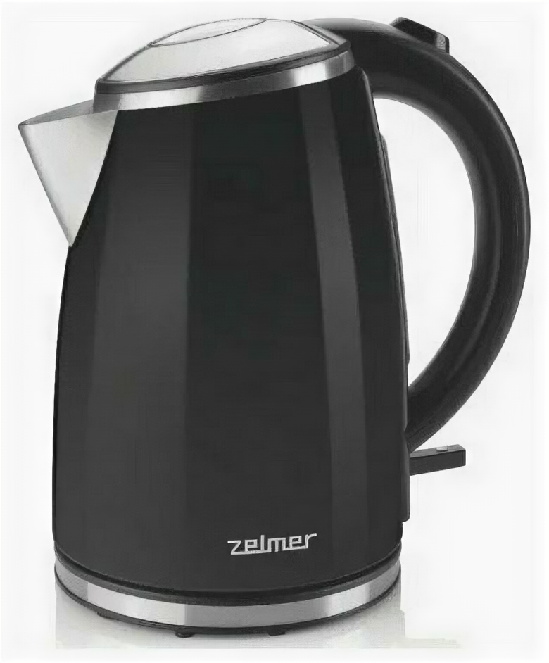 Zelmer Чайник Zelmer ZCK1274B BLACK, электрический, черный (2200Вт, 1.7л) (ret)