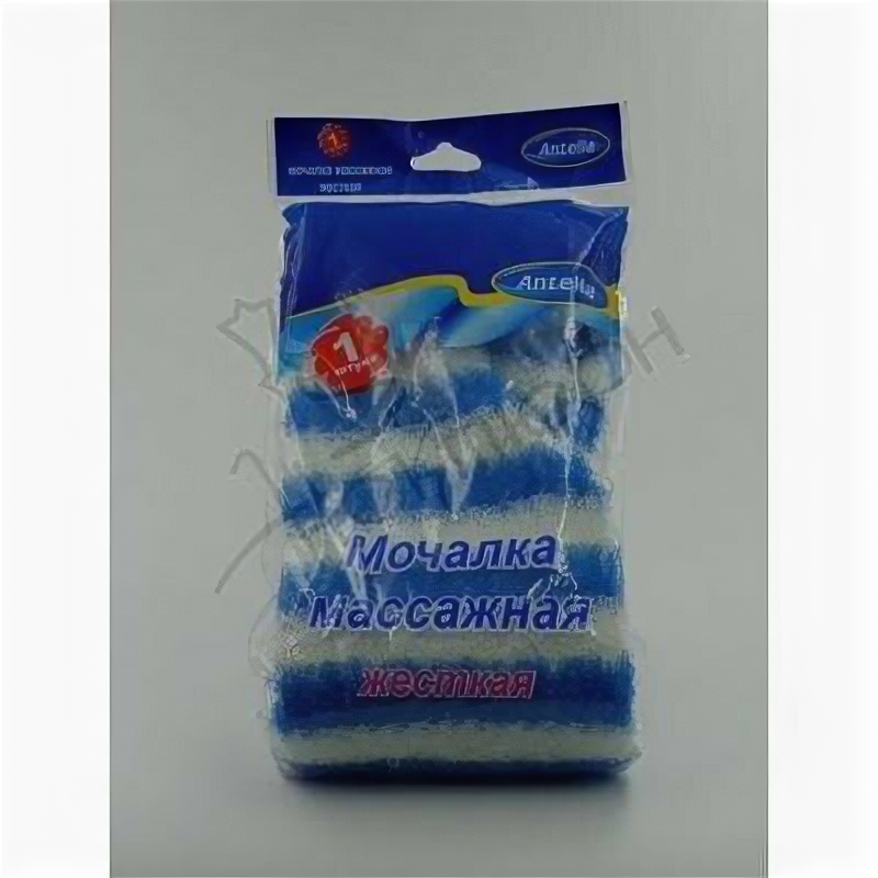 фото хоз/т_antella_мочалка нейлон длин.массаж.Н038 1B3010