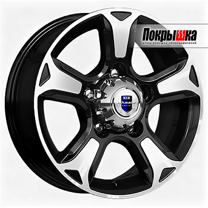 Диски K&K Атлант (алмаз черный) 7.0х16/5х139.7 D98.1 ET35.0