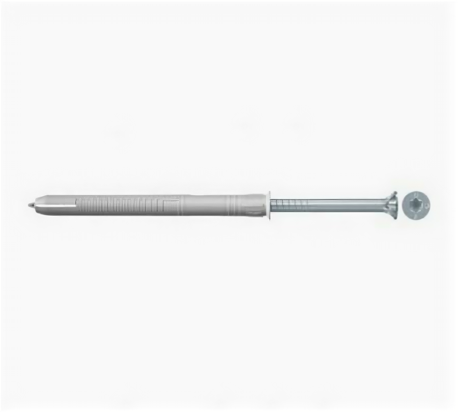 фото Дюбель фасадный с шурупом 10х230 FUR T потайной бортик, нейлон, потайная головка | код 88762 | Fischer (1 шт.)