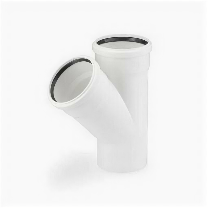 фото Тройник 45 град 110х50 11213041001 Rehau