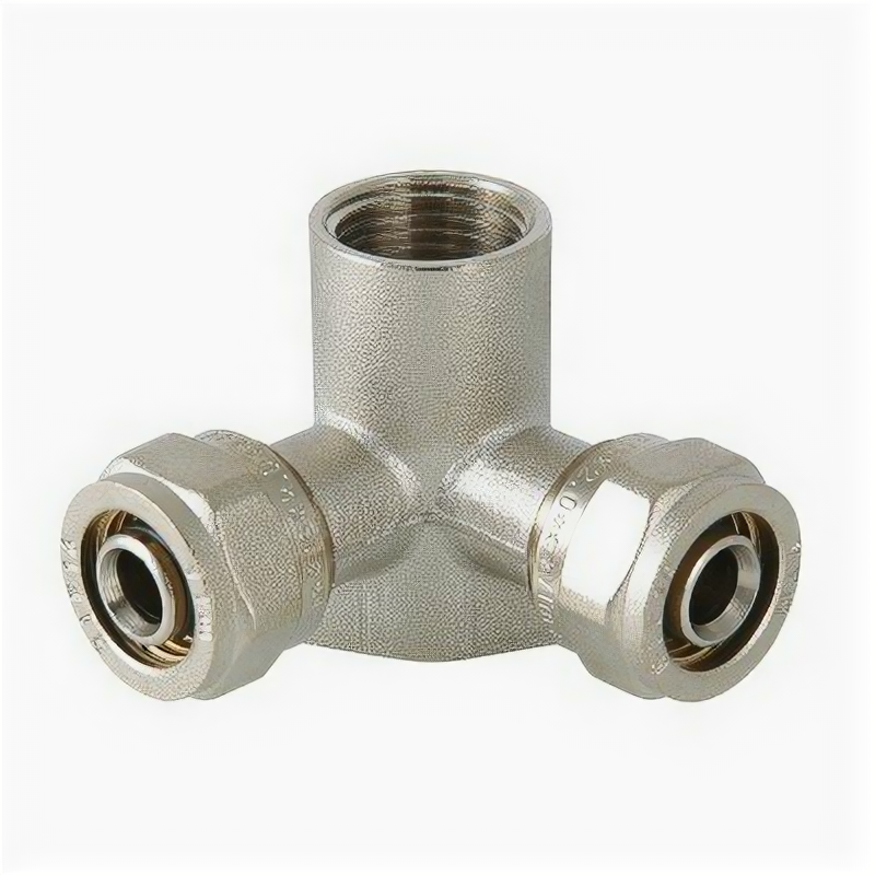 Водорозетка обжимная проходная 16х1/2" | код. VTm.334.N.160416 | VALTEC ( 1шт. )