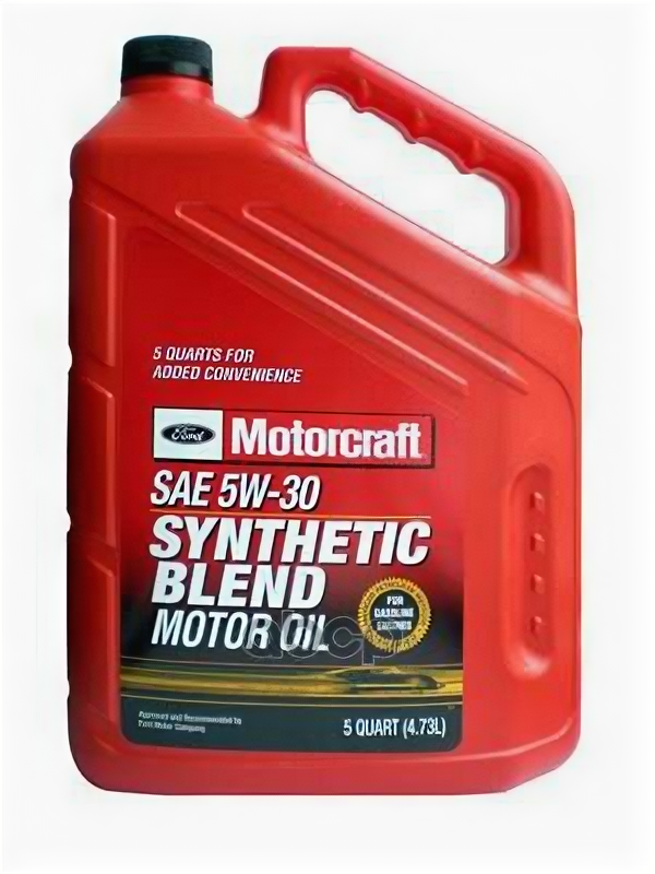 Масло Моторное Motorcraft Premium Synthetic Blend 5W-30 Синтетическое 4,73 Л Xo5w305q3sp MOTORCRAFT арт. XO-5W30-5Q3SP