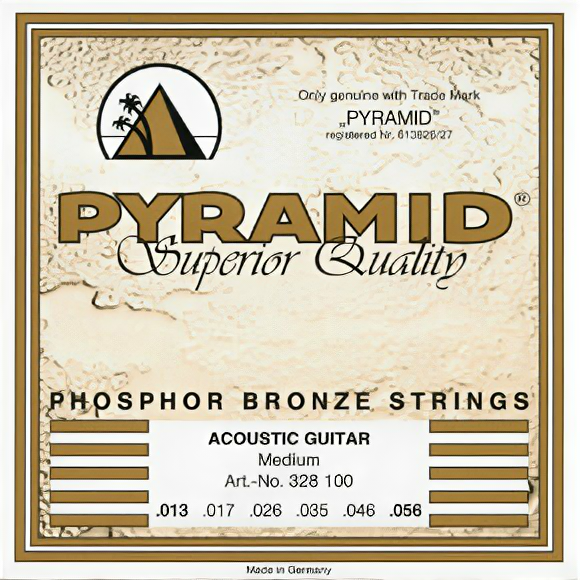 328100 Комплект струн для акустической гитары, Pyramid