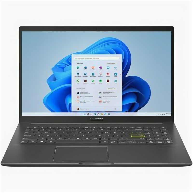 Ноутбук Asus VivoBook 15 K513EA-L11950 90NB0SG1-M30650 Intel Core i5 1135G7, 2.4 GHz - 4.2 GHz, 16384 Mb, 15.6" Full HD 1920x1080, 512 Gb SSD, DVD нет, Intel Iris Xe Graphics, No OS, черный, 1.8 кг, 90NB0SG1-M30650