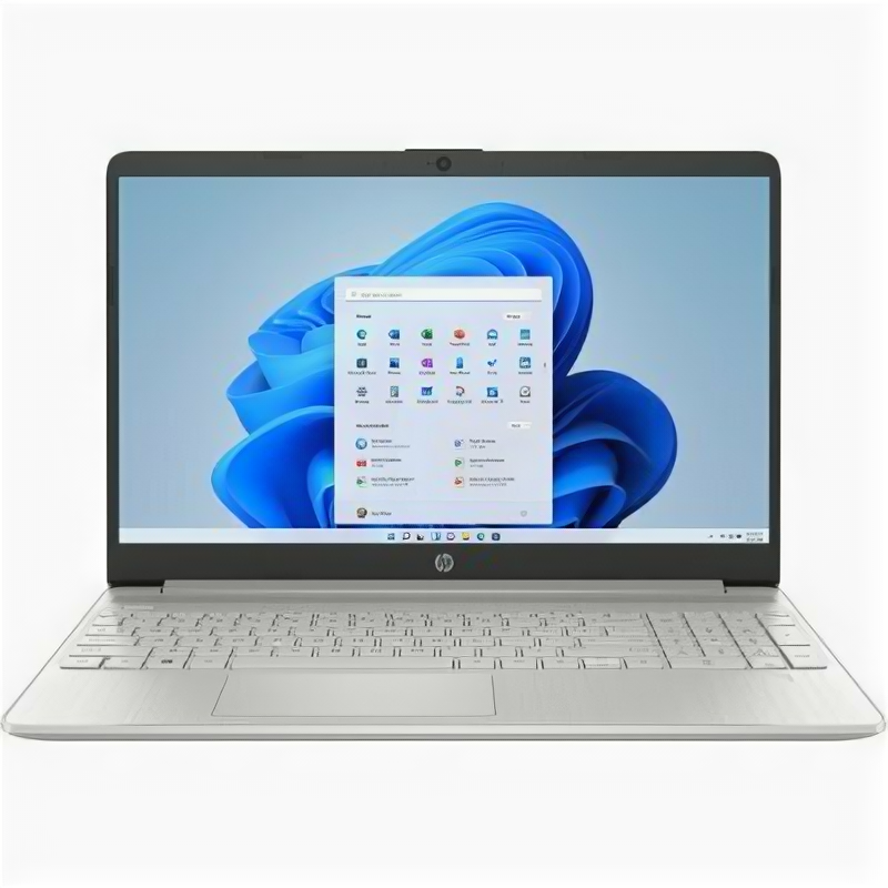 Ноутбук HP 15s-eq3306nw AMD Ryzen 5 5625U, 2.3 GHz - 4.3 GHz, 8192 Mb, 15.6" Full HD 1920x1080, 512 Gb SSD, DVD нет, AMD Radeon Graphics, Windows 11 Home, серебристый, 1.69 кг, 6Y4U4EA