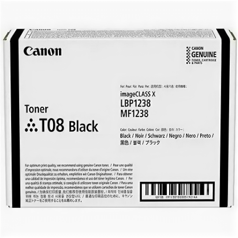 Картридж Canon T08BK 3010C006