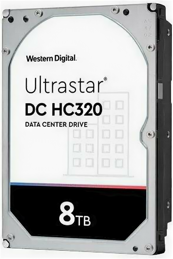 Жесткий диск WD Ultrastar DC HC320 HUS728T8TAL5204 8TB, SAS 3.0, 3.5" (0b36400)