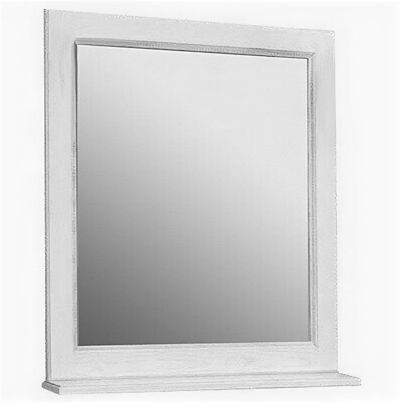 Зеркало Акватон Жерона 85 белое серебро (1A158702GEM20) - фотография № 1