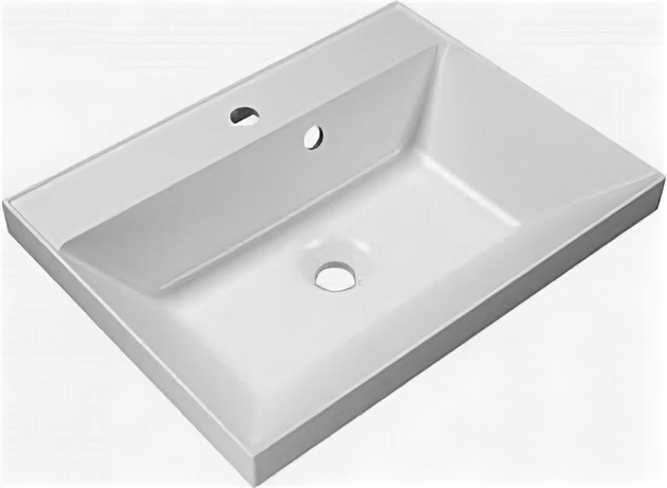 BelBagno Раковина из литьевого мрамора, 700x450x150, BB700/450-LV-MR-AST