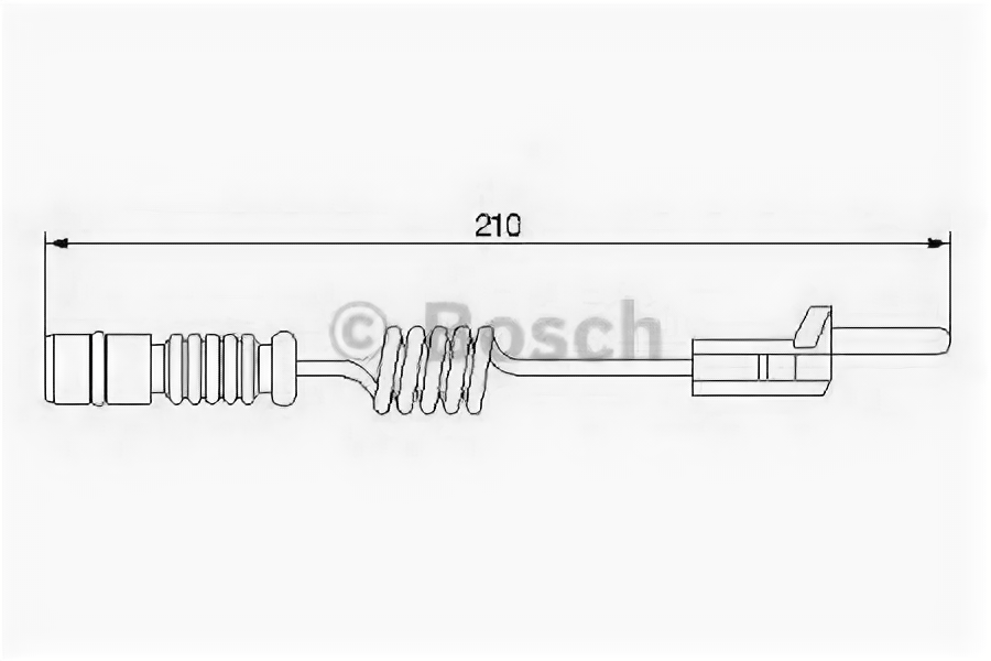 Сигн.контакт износа F SBB BOSCH 1987474969