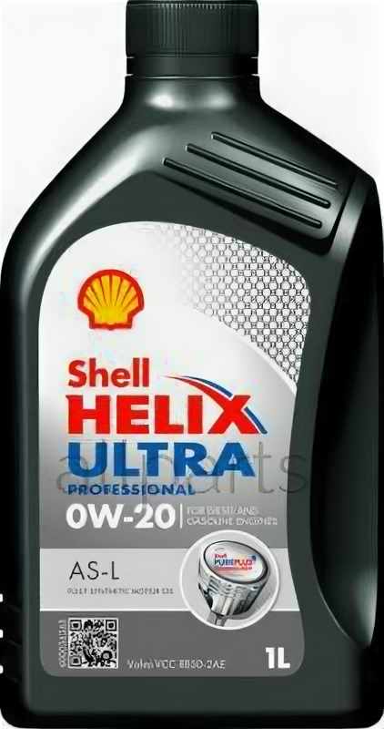 SHELL 550055735 Масло моторное SHELL Helix Ultra Professional 0W-20 1л.