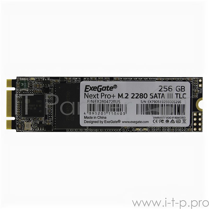 SSD диск 256Gb Exegate EX280472RUS M.2