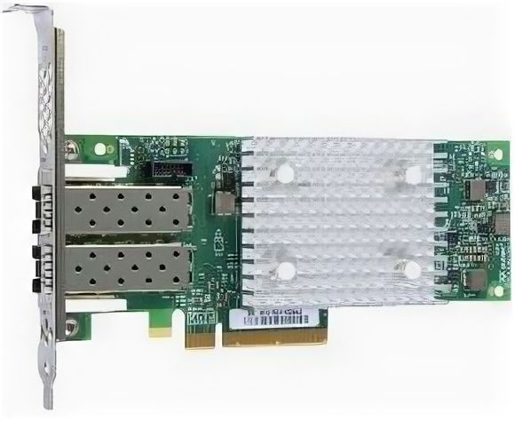 Qlogic Адаптер Qlogic QLE2692-SR-CK 16Gb Dual Port FC HBA, 2-port, PCIe v3.0 x8, LC SR MMF, FullHeight bracket only, 1 year