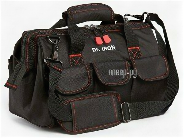 Сумка для инструмента с ремнем Dr.IRON 360x220x230 мм DR1021