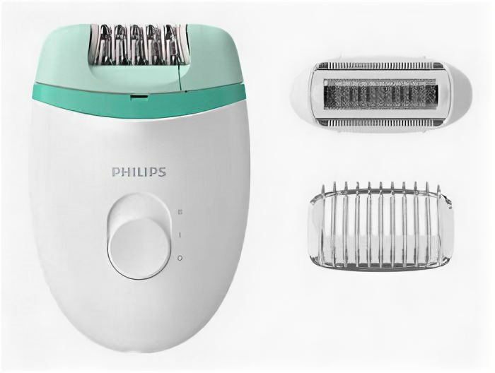 Эпилятор PHILIPS белый/мятный BRE245/00