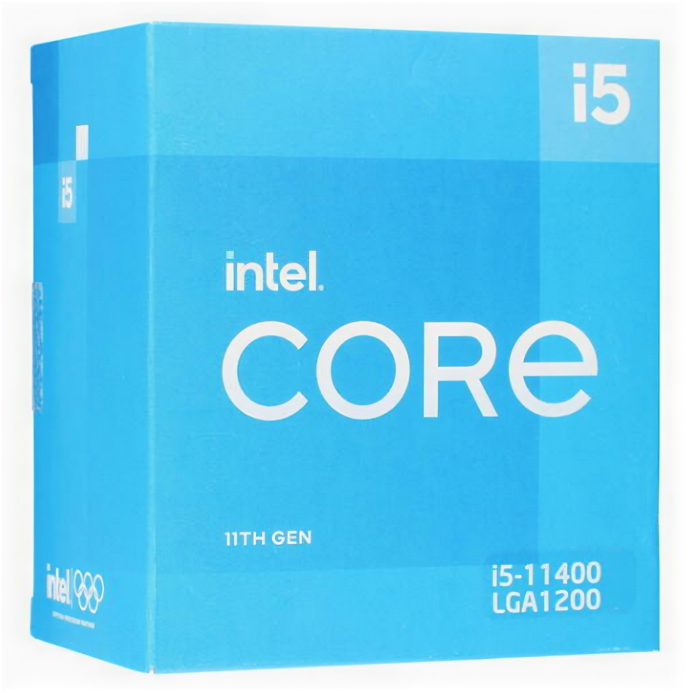 ABC Процессор Intel Core i5-11400 (2.60ГГц, 12МБ, GPU) Sоcket1200 (с кулером) (ret)