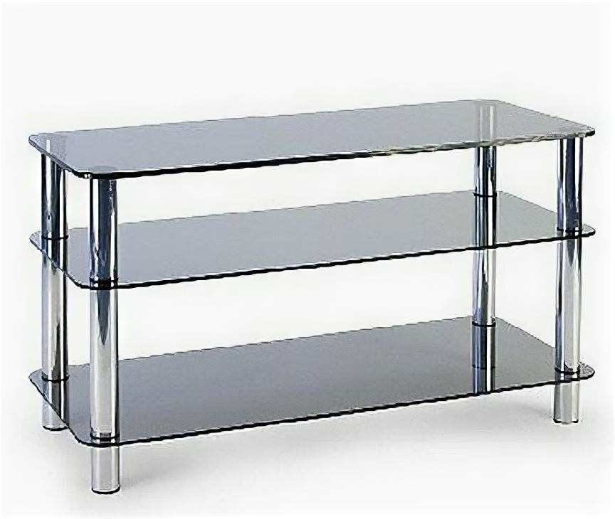 Стойка MetalDesign MD 507 Plasma, хром/дымчатое стекло