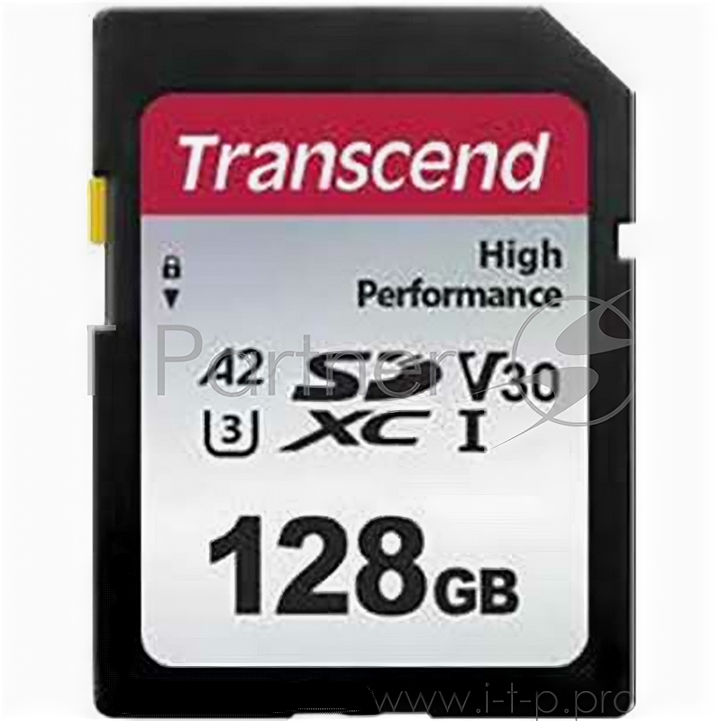 Карта памяти Transcend 128GB SD Card Uhs-i U3 A2 Ts128gsdc330s .