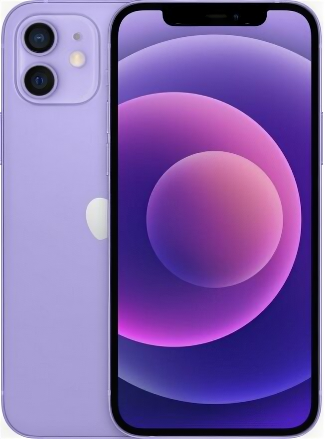 Смартфон Apple iPhone 12 128 ГБ Purple (Фиолетовый)