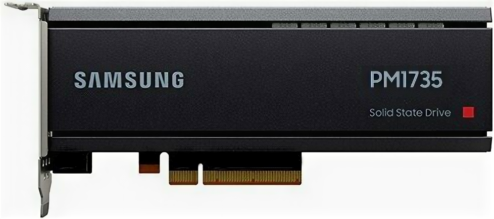 SSD накопитель PCI-E Samsung PM1735 12.8Tb (MZPLJ12THALA-00007)