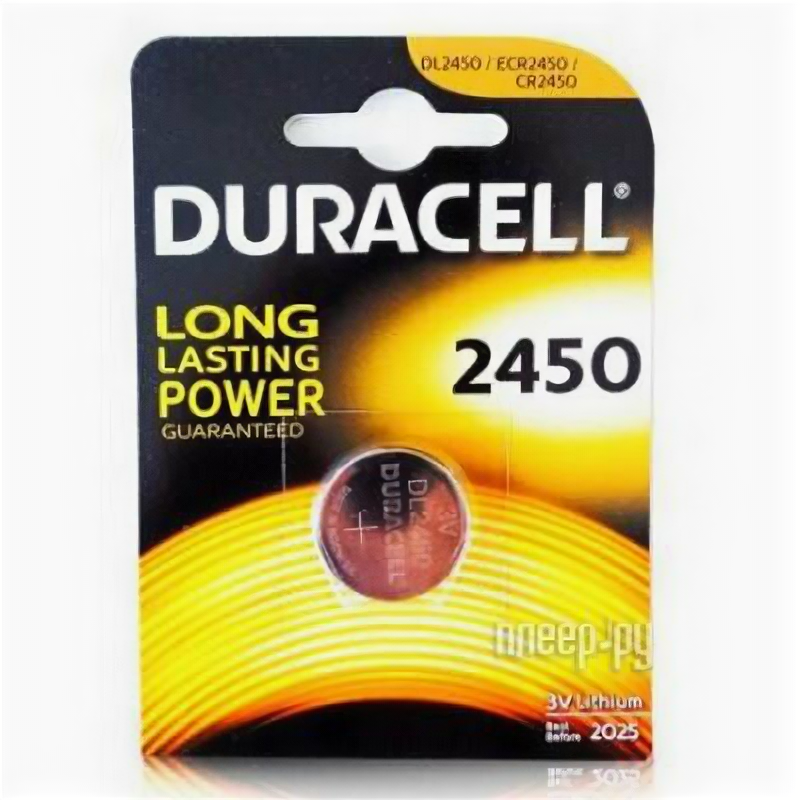 батарейки CR2450 - Duracell DR Cr2450/1bl .