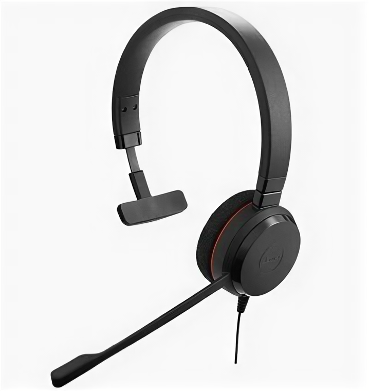 Гарнитура проводная Jabra Evolve 20 MS Mono 4993-823-109 USB для Microsoft Lync