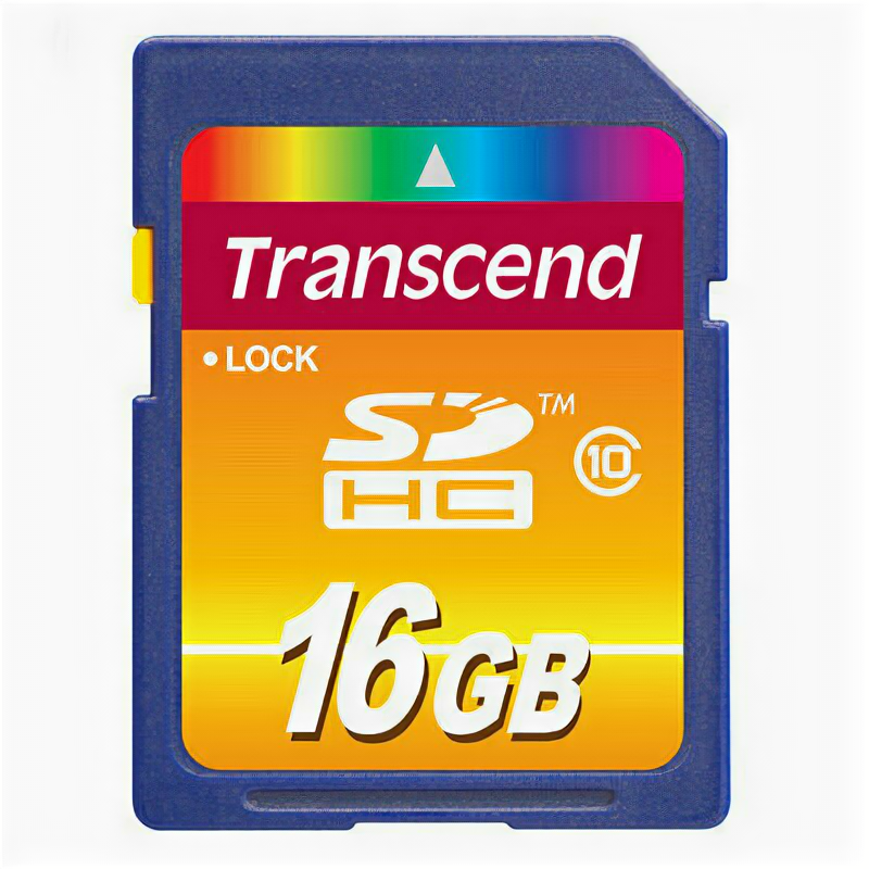 Карта памяти Transcend Premium SDHC 16Gb UHS-I Cl10 TS16GSDHC10