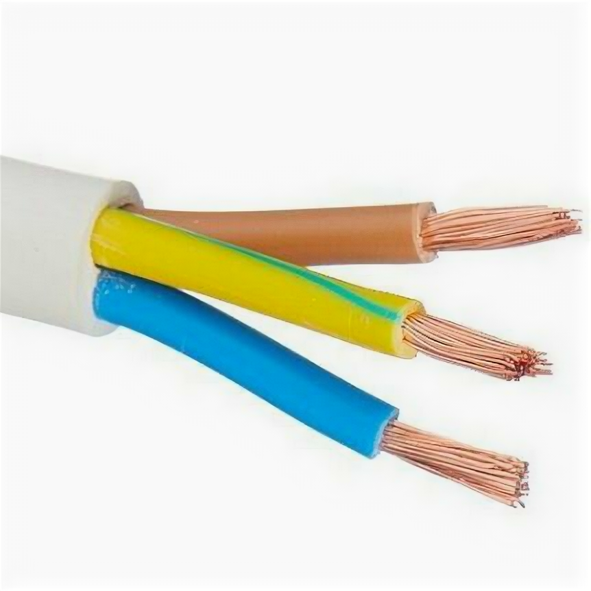 Дори кабель силовой ПВС 3х15мм (1м) ГОСТ / DORI провод силовой ПВС 3х15 кв. мм (1м) ГОСТ