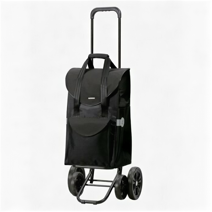 Сумка-тележка Andersen Quattro Shopper Senta 185-028-80, черная