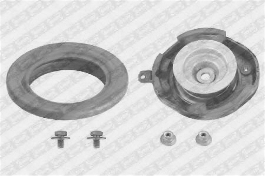 Комплект подшипник+опора амортизатора для RENAULT 19 / Megane / Scenic 88-03 SNR KB65515