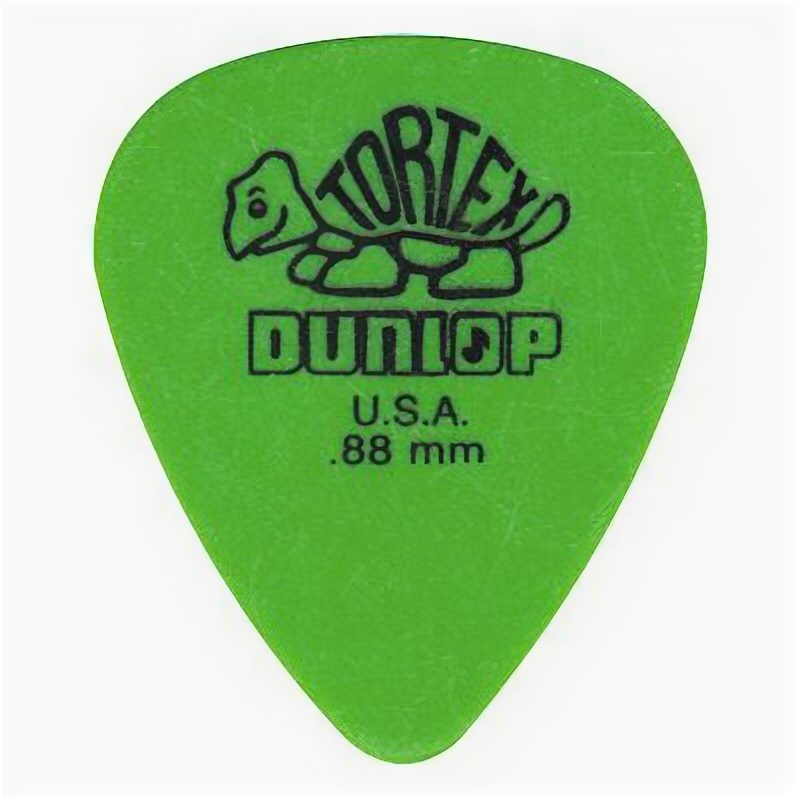 фото Медиатор Dunlop 418R.88 Tortex Plectra, 0.88 мм, 1 шт.