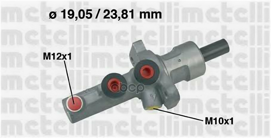 Цилиндр Тормозной Metelli арт. 050621