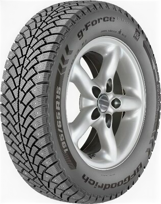 Автошина R17 215/55 BFGoodrich G-FORCE STUD 98Q шип .