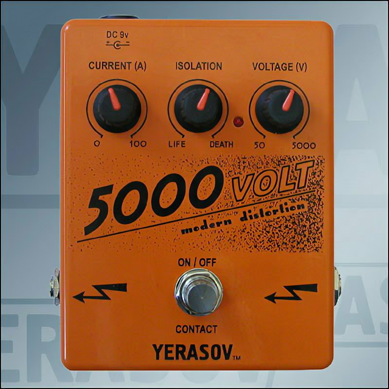 Педаль эффектов Distortion YERASOV 5000 Volt mini