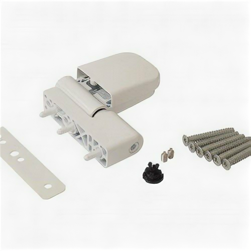 фото Петля дверная Maxbar 89NN, 16,5-19 мм, Белый RAL9016